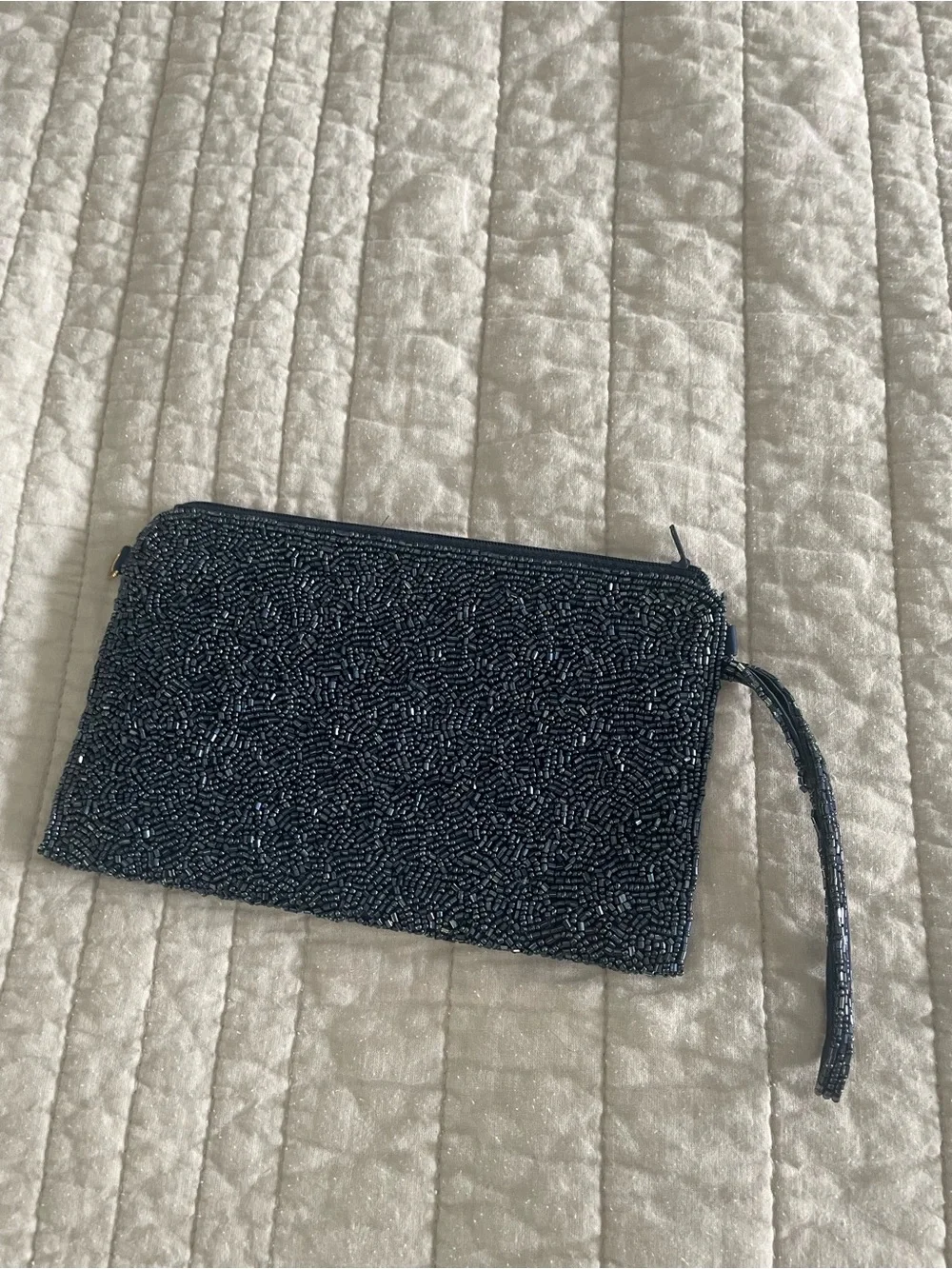 Tampa Bay Lightning beaded Wristlet Clutch